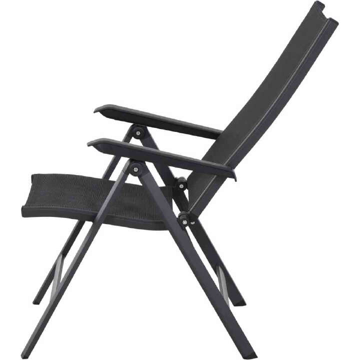 SIENA GARDEN Tesoro Klappsessel,matt anthrazit